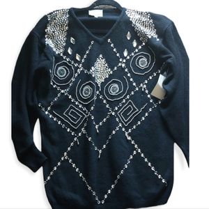 Beaujon Paris black sweater Small